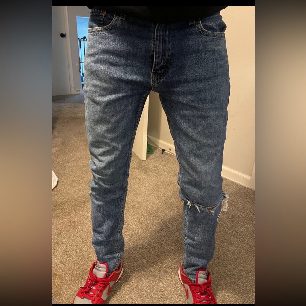 Levi’s 510 Ripped Skinny Jeans W31 L30